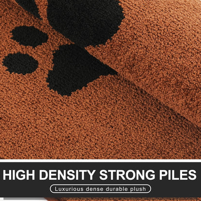 Front Door Mat, Bathroom RugDirt-Trapping Doormat for Muddy Paws, Absorbent Mud Mat for Dogs, Non-Slip Washable Entrance Mat, Indoor Use for Front Door or Entryway, 31.5\